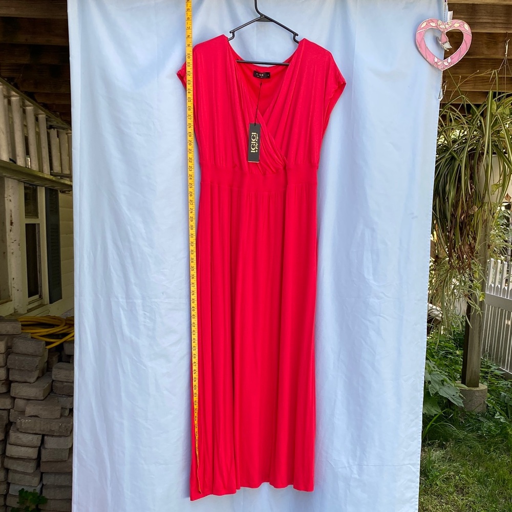 Igigi Vibrant Red Wrap Dress